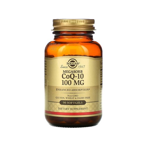 솔가 메가솔브 CoQ-10 100mg 소프트젤, 1개, 60정