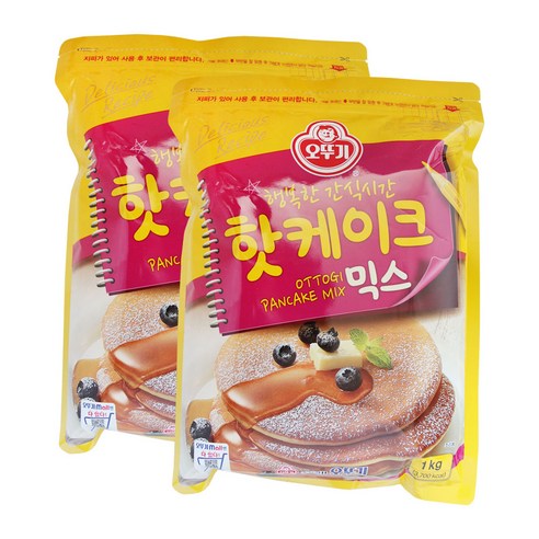 오뚜기 핫케이크 믹스 1kg, 2개