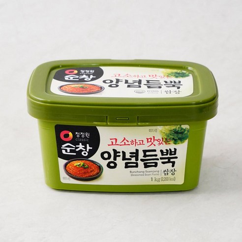 [메가마트]대상 청정원 순창 쌈장 1kg, 1개