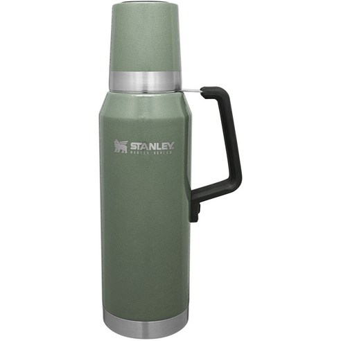 스탠리 더 언브레이커블 써멀 보틀 보온 보냉병, Hammertone Green, 1.3L