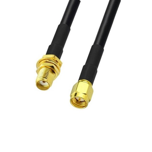 SMA 수 동축 케이블 커넥터 어댑터 피그테일 플러그 3G 와이파이 안테나 연장 RG58 1M, 04 No 4_03 50CM Cable