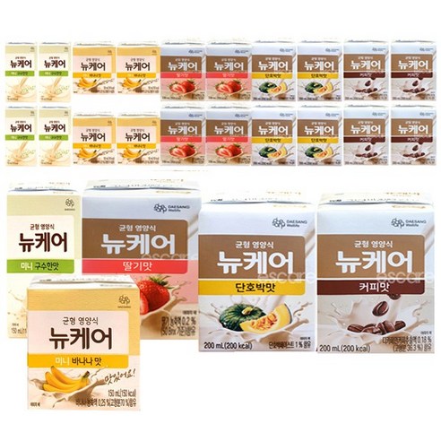 다채로운 맛으로 즐기는 뉴케어 미니 스낵 세트, 총 25팩 다채로운 맛으로 즐기는 뉴케어 미니 스낵 세트, 총 25팩