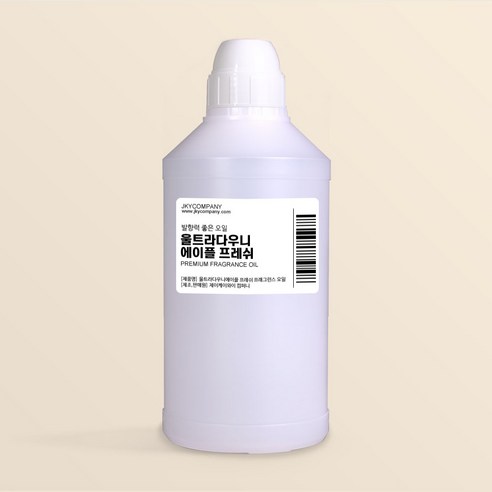 발향력 좋은 프래그런스 오일 원액 500ml, 56.울트라다우니에이플 프레쉬