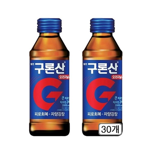 해태음료 영진 구론산 바몬드 오리지날 150ml 30병