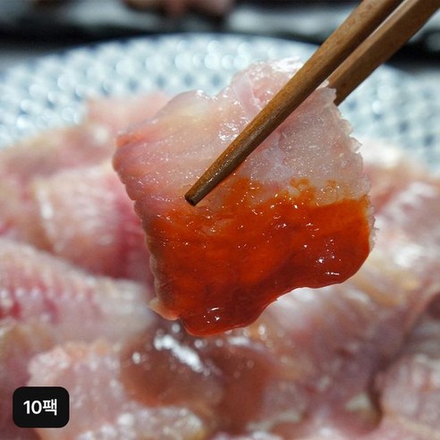 나주수산 영산포 (홍어 100g+초고추장 20g)X10팩, 단일옵션