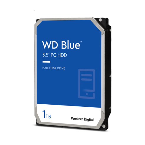 WD Blue HDD SATA3 하드디스크, WD10EZEX, 1TB