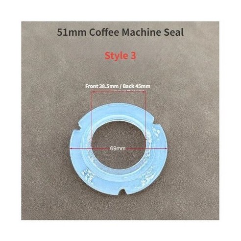 에스프레소 커피 머신 핸들 실링 링 액세서리 실리콘 가스켓 고무 51mm 2개(744810), Style 3 2PCS, 2개 커피가스켓 Best Top5 에스프레소 커피 머신 핸들 실링 링 액세서리 실리콘 가스켓 고무 51mm 2개(744810), Style 3 2PCS, 2개 커피가스켓 Best Top5