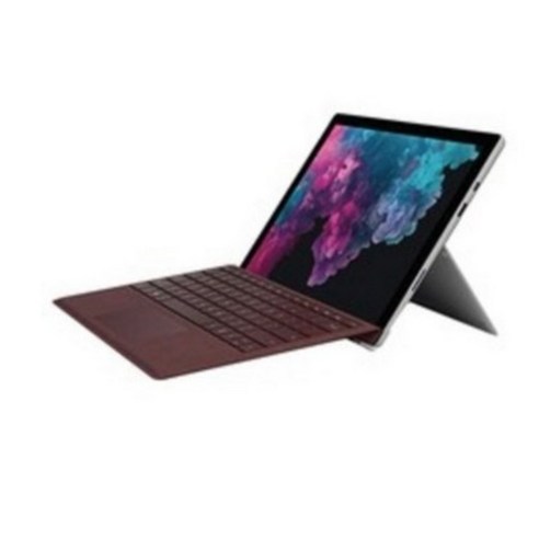 마이크로소프트 2019 Surface Pro 6 12.3, KJV-00010, WIN10 Home, 16GB, 512GB, 코어i7, 플래티늄(버건디 시그니처타입커버 패키지)