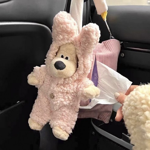 사랑스러운 핑크토끼 인형옷