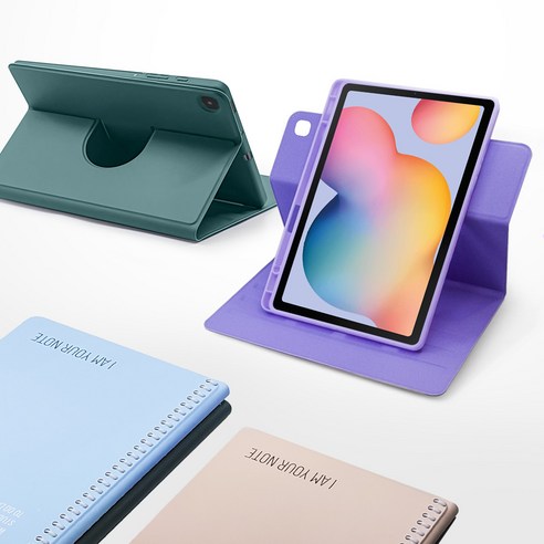 삼성 갤럭시탭 S6라이트를 위한 필수 액세서리, 스마트 북커버 케이스