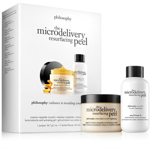 Philosophy The Microdelivery Resurfacing Peel Set 필로소피 더 마이크로딜리버리 리설페이싱 필 세트, 1set