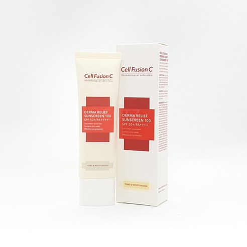 셀퓨전씨 썬스크린 더마 릴리프 50ml 순한 저자극 무기자차, 1개