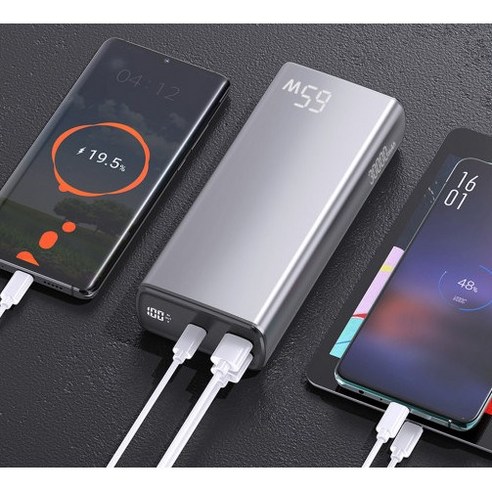 아이노비아 퀵차지3.0+USB-PD 65W 보조배터리 INO65PB 30000mAh