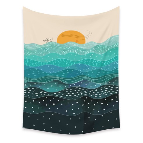 인스풍 산맥 걸레 담요 침실 홈 장식 천 벽 장식 벽걸이 벽걸이 담요 배경 천, SM6, 73*95CM