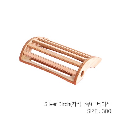 제이에스우드 쿠룬타 (실버브리치) 베이직 300, 1개, 원목, 1개