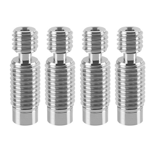 Retemporel 4 개 인후 파이프 고온 및 부식 방지 3d 프린터 액세서리 v6 원격 1.75mm, 보여진 바와 같이