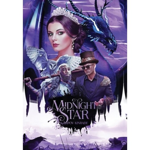 (영문도서) Midnight Star Hardcover, Daring Books LLC, English, 9781088131282