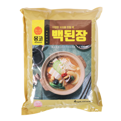 몽고식품 백된장, 1개, 4kg