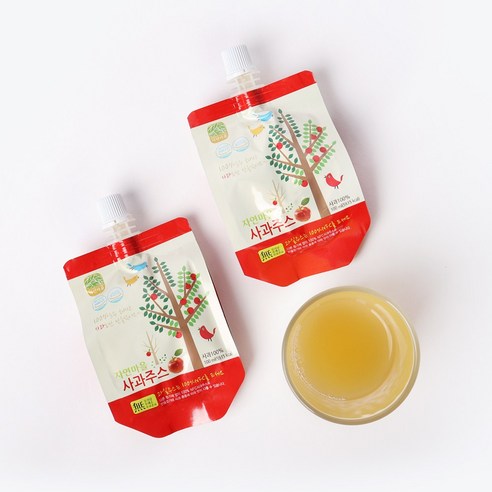 자연의 순수함을 담은, 자연마을 사과주스로 건강한 하루를!