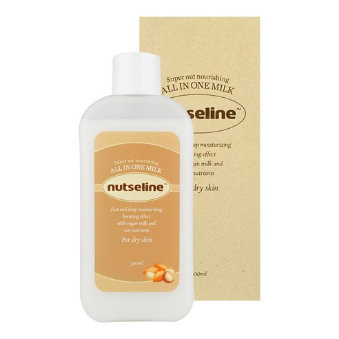 넛세린 슈퍼 넛 너리싱 올인원 밀크 300ml 얼굴 바디로션, 1개