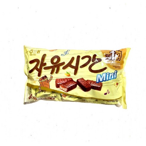 자유시간 mini 초콜릿, 630g, 6개