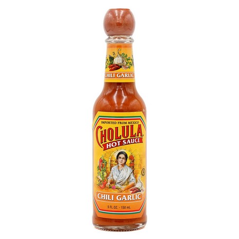 기타소스 칠리소스 The Cholula Food Company 더 촐룰라 푸드 컴퍼니 핫 소스 칠리 갈릭 맛 150 ml Hot Sauce Chili Garlic 5 fl oz, 1개, 150ml