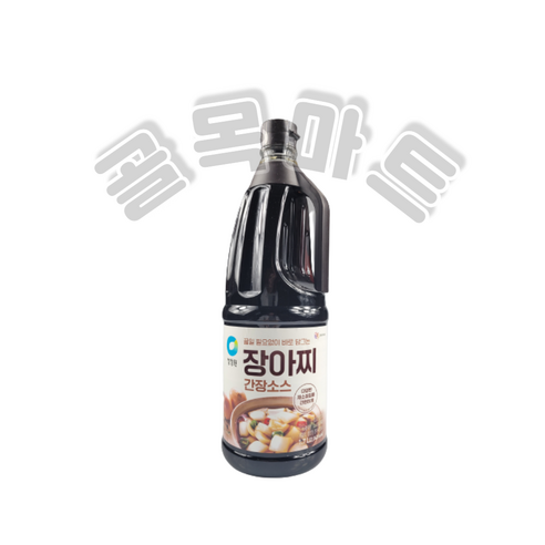   청정원 장아찌 간장소스 1.7L, 1개