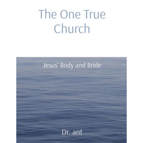 (영문도서) The One True Church: Jesus'' Body and Bride Paperback, Anthony Vento, English, 9781088027639