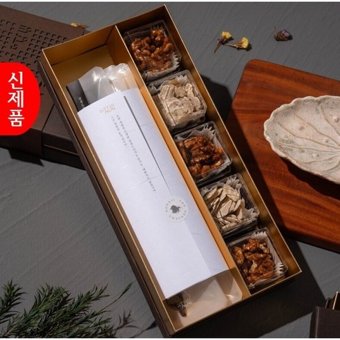 추석명절선물 부모님 고급선물 호두 생강 장생도라지 정과세트