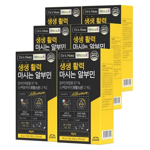 팔레오 닥터스노트 생생 활력 마시는 알부민 액상