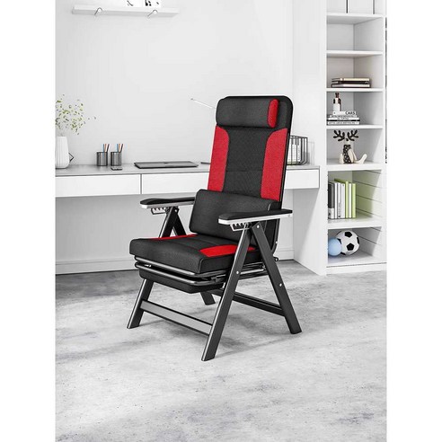 배그의자 서든어택의자 게이밍의자 가성비의자, 레드블랙, 1개