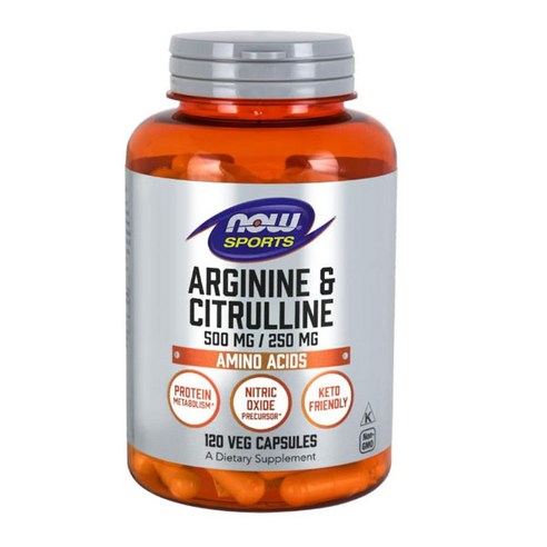 나우푸드 스포츠 아르기닌 시트룰린 500mg/250mg 베지 캡슐 240정 2개, 1개