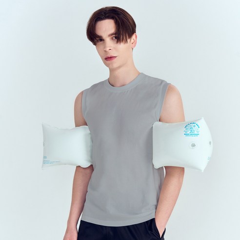 웨이브원더즈 성인 암튜브 여성 남성 팔튜브 암링, 화이트100kg, 2개