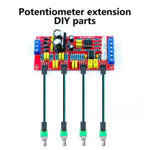 프리앰프 2.0 보드 톤 HIFI NE5532 칩 입력 전압 12V-18V 섹션 앰프 모듈 전자 DIY 키트, parts