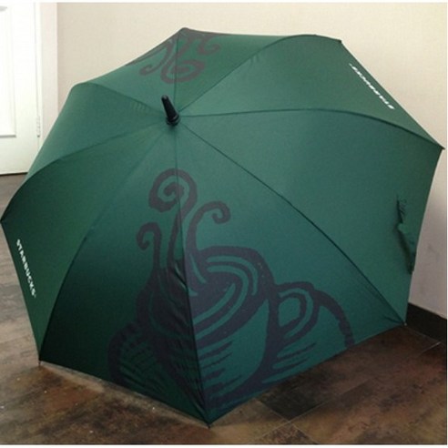 품격있는 큼직한 우산을 스타벅스에서 출시한 장마 골프 야외활동 스벅 자동 우산 2종 컬러입니다.