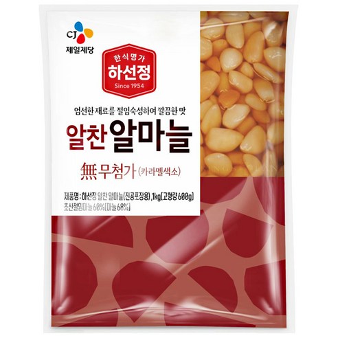 CJ제일제당 하선정 알찬 알마늘지, 1kg, 1개