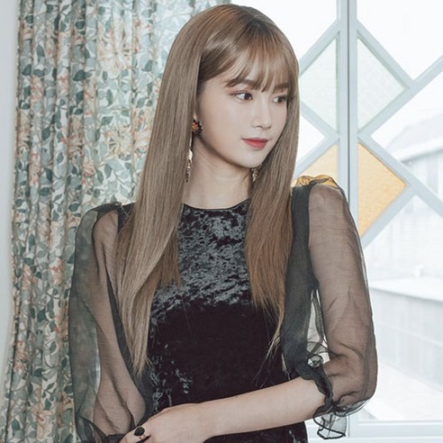 가발매니아 조이 68cm 더 썸 위그 통가발 (하이소프트사), 카키베이지(뿌염)