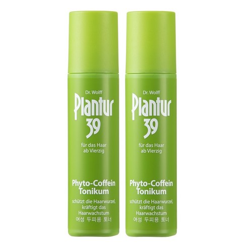 플란투어39 파이토 카페인 샴푸 250ml / 토닉 200ml | 독일 여성 두피 모발 강화 | Plantur39 Phyto-Caffeine Shampoo / Tonic, 샴푸 2