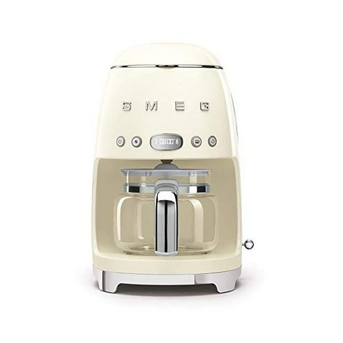 Smeg 레트로 스타일 커피 메이커 머신 17.3 x 12.8 x 11.3 크림, Cream, 1개 업소용커피머신 Best Top5 Smeg 레트로 스타일 커피 메이커 머신 17.3 x 12.8 x 11.3 크림, Cream, 1개 업소용커피머신 Best Top5