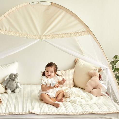 침대모기장 침대겸용 텐트형 원터치 모기장 메리 3sizes Best Top3