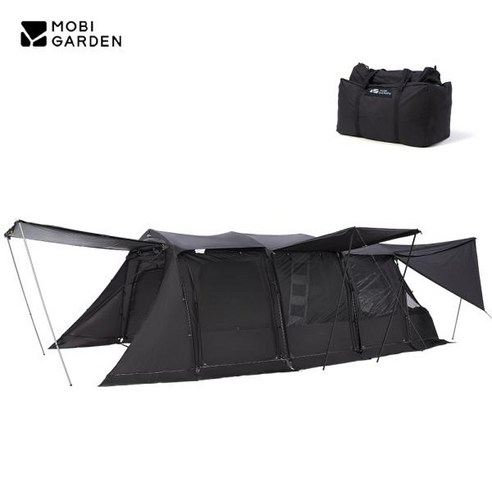 MOBI GARDEN LS4 터널텐트: 넓고 튼튼하게, 캠핑의 질을 높이다
