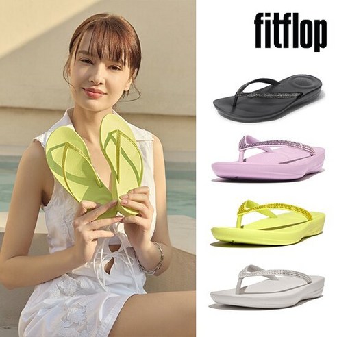 [런칭59 800원] 24SS 핏플랍 크리스탈 아이쿠션