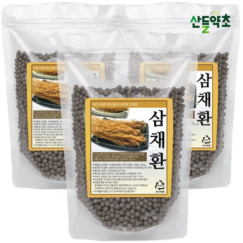 삼채환 300g, 3개 삼체