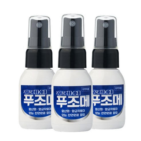 발톱 관리 풀케어 무좀균 스프레이 약 푸조메 40ml * 3개, 1개입