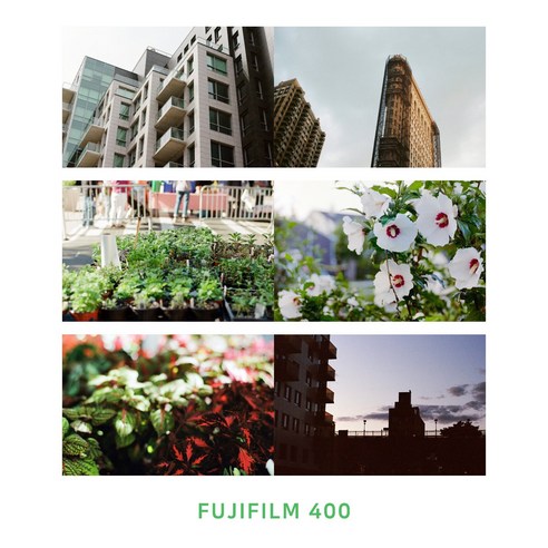 후지필름 400: 풍부한 색감과 다목적 용도를 갖춘 36컷 필름