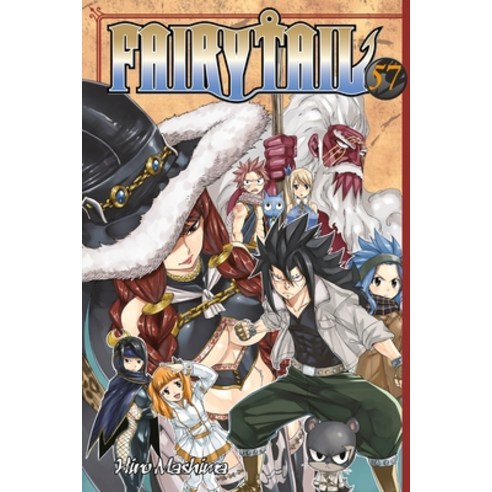 (영문도서) Fairy Tail 57 Paperback, Kodansha Comics, English, 9781632362919
