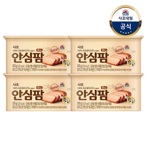 사조대림 [사조대림] 안심팜 200g x4개, 4개