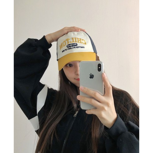 시가노캡 901모자 칠턴chilton 배색투톤모자 레터링 볼캡 자수모자