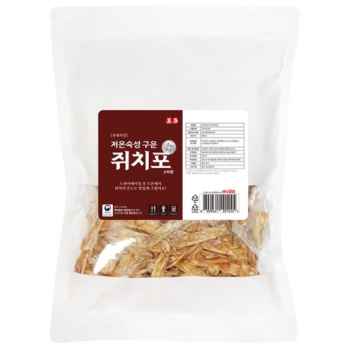 미다몰 저온숙성 구운 쥐치포 특대량, 2개, 500g