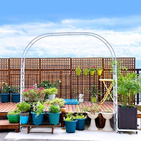 정원의 우아함과 기능을 향상시키는 N90 가든아치